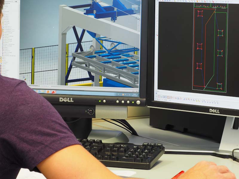 Consulting and engineering of sheet metal parts with CAD